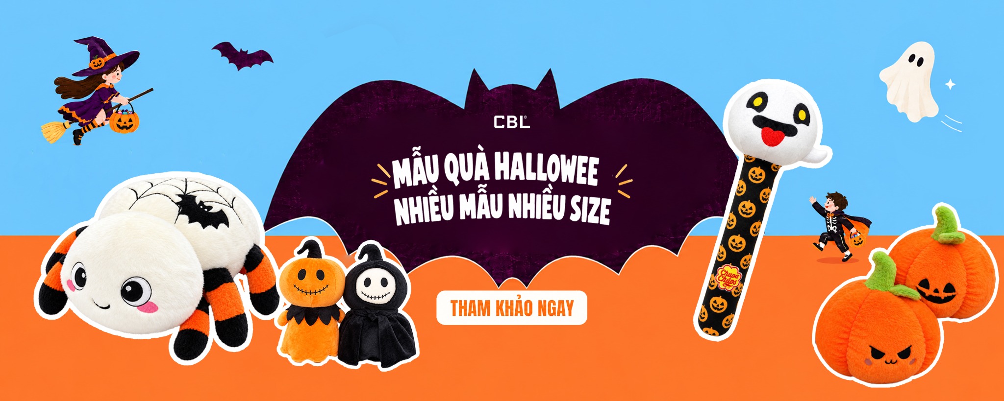 CBL mẫu quà Halloween nhiều mẫu nhiều size