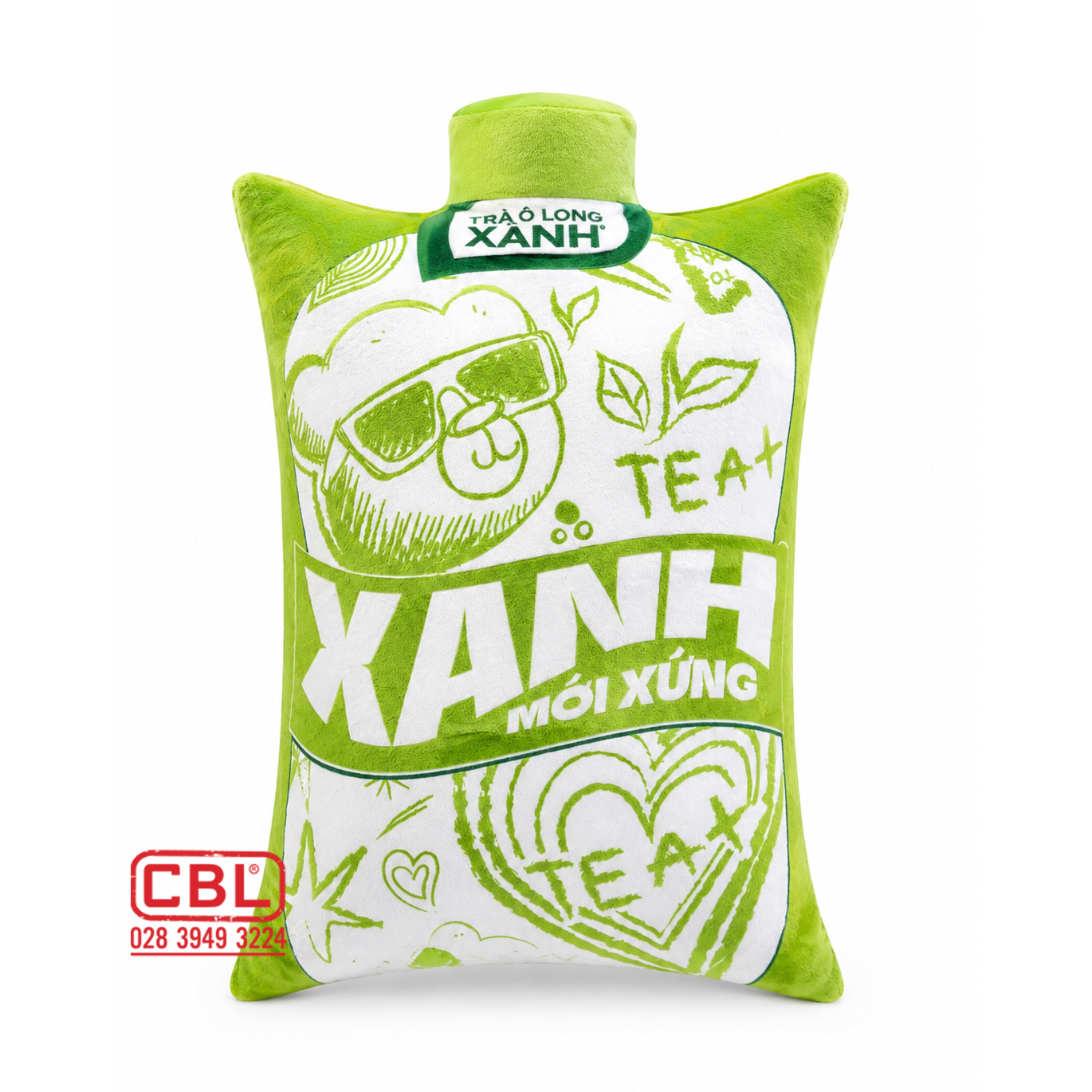 Trà Ô Long - Gối ôm xanh