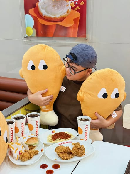 Gấu bông đùi gà Lotteria – hình dự án 2